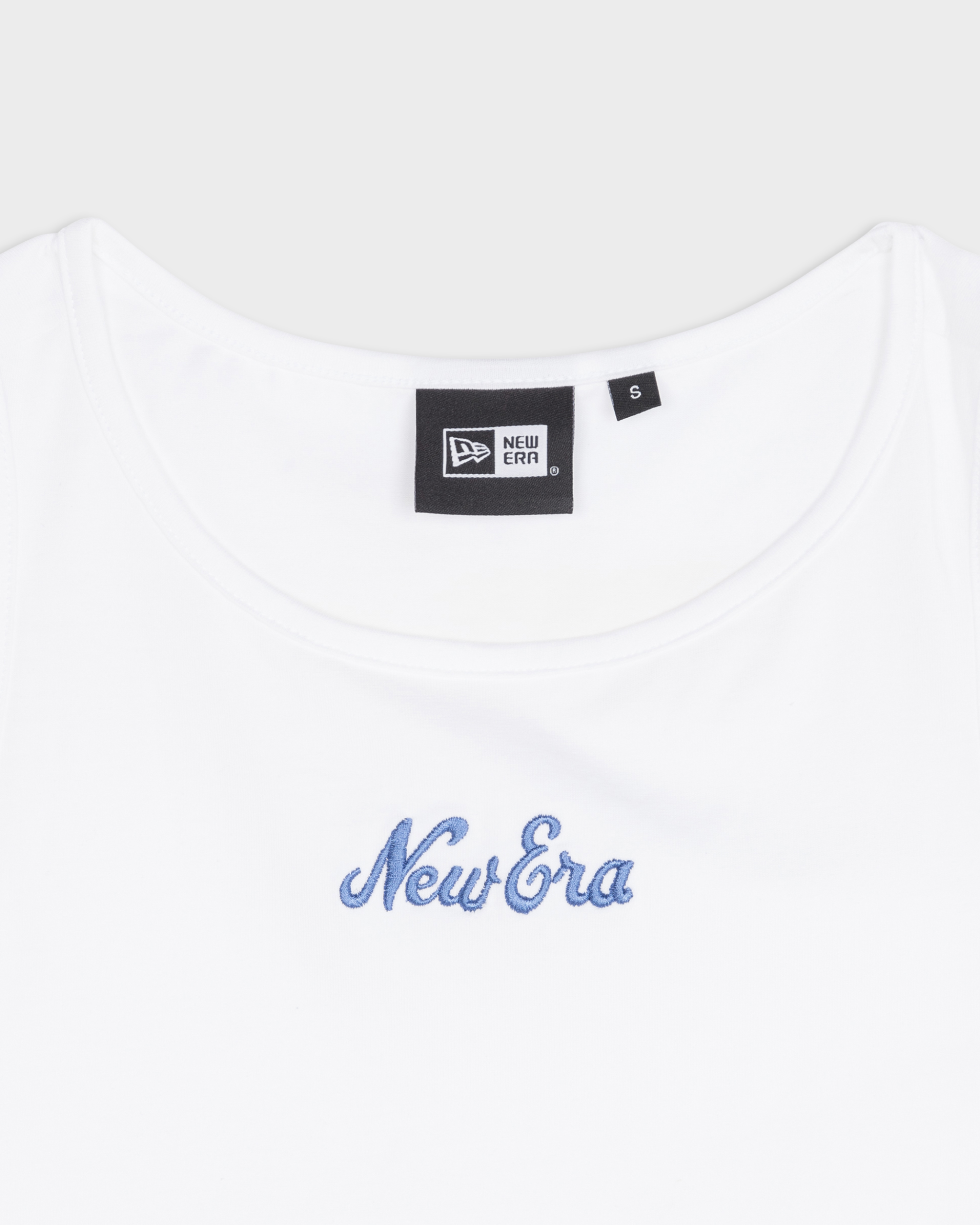 Womens Crop Tank Top White