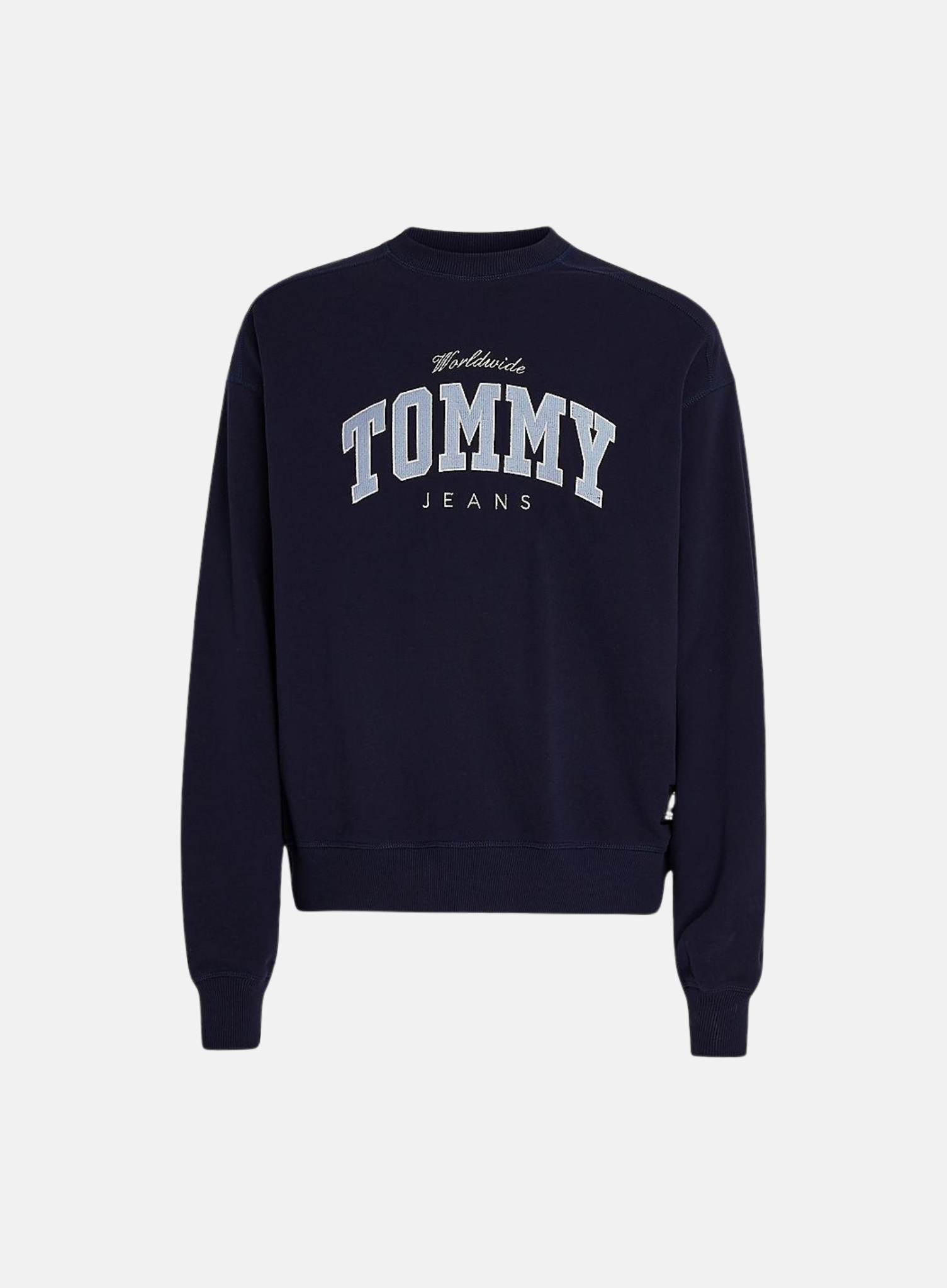 Tommy Jeans Boxy Varsity Sweatshirt Navy - Hympala Store