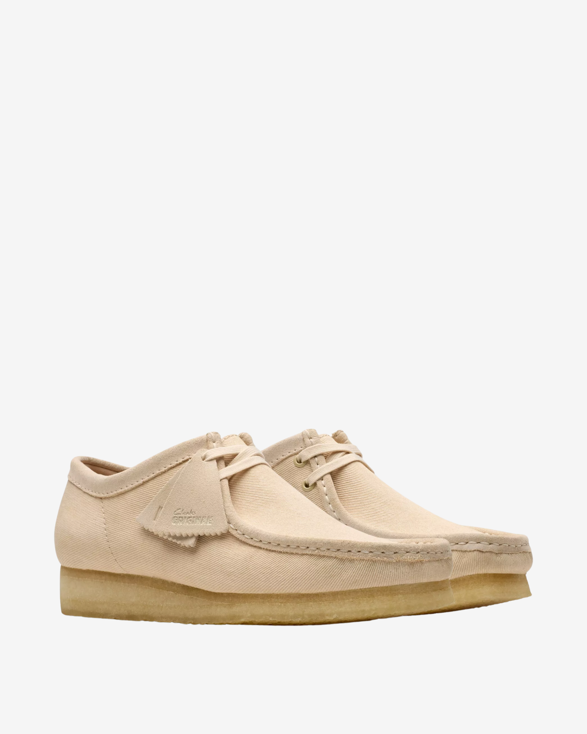 Wallabee Taupe Canvas