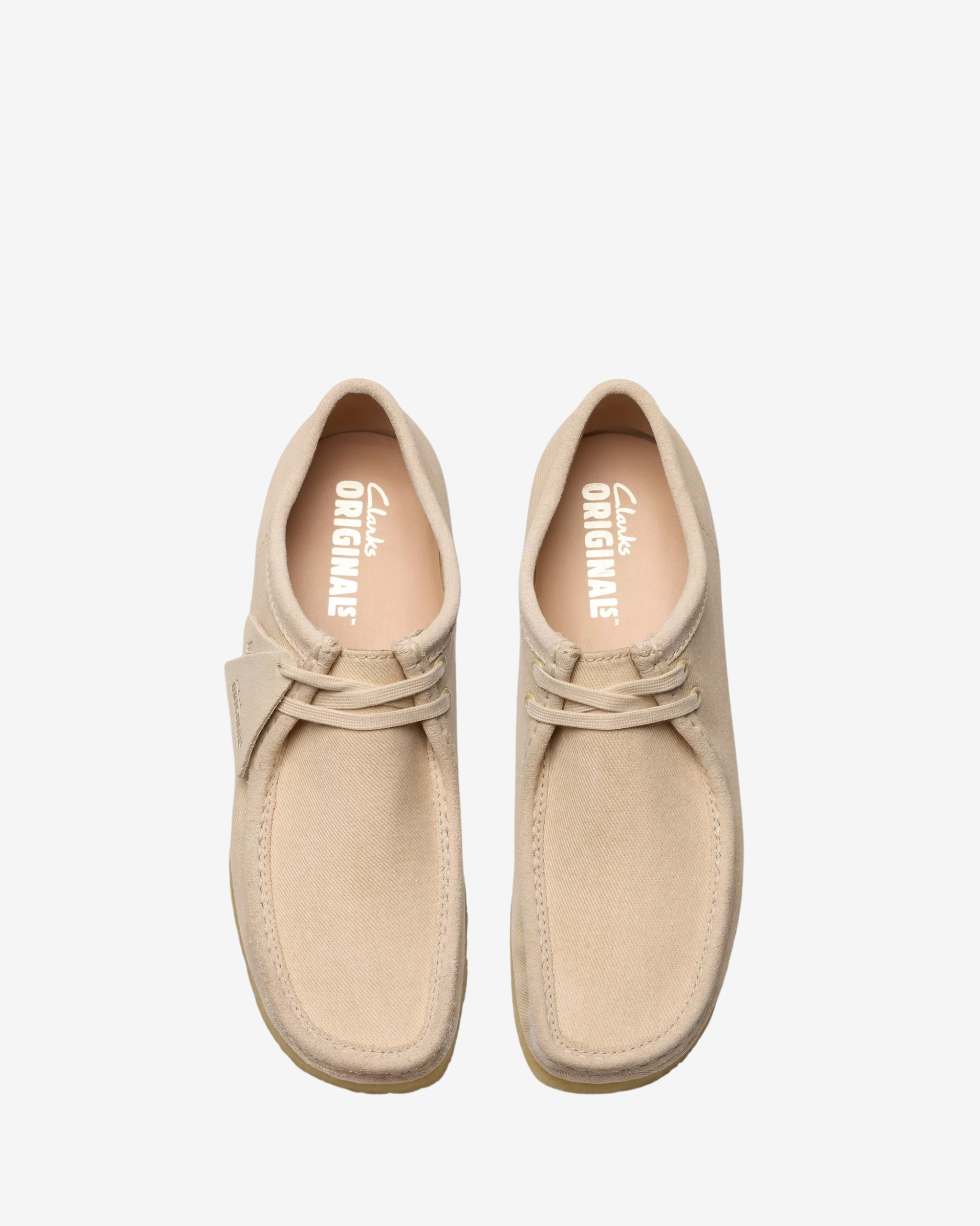 Wallabee Taupe Canvas