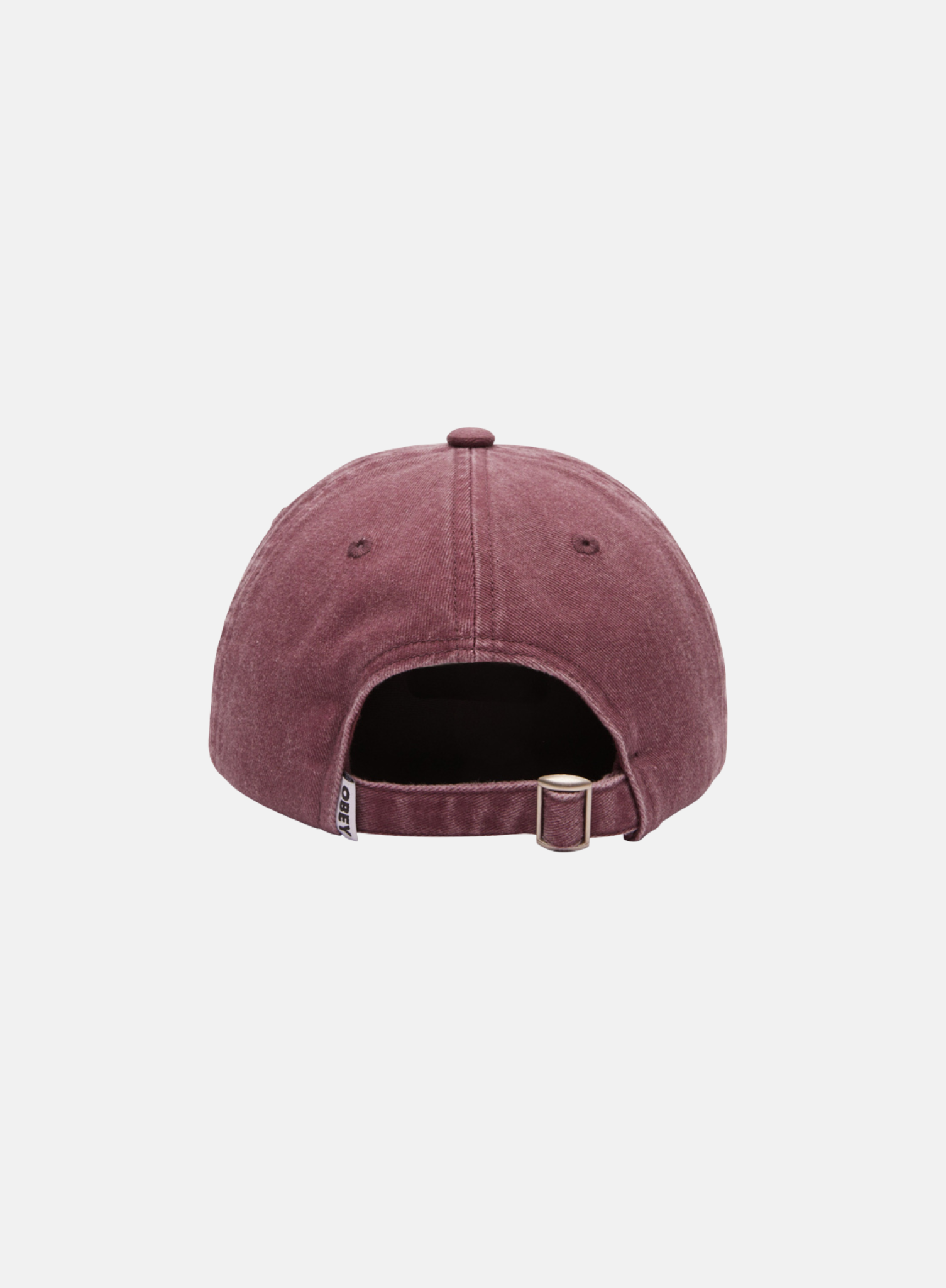 OBEY Lowercase Pigment Dyed Cap Vino - Hympala Store