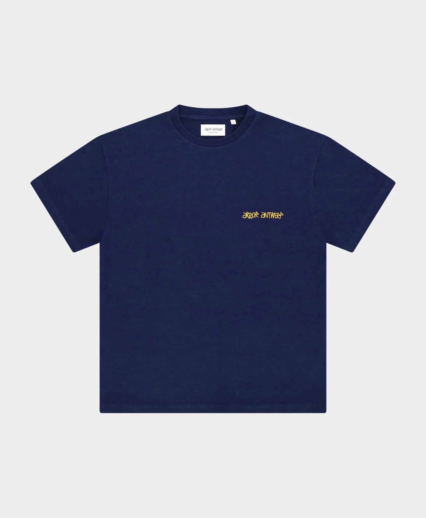 Green Blossoms Tee White
