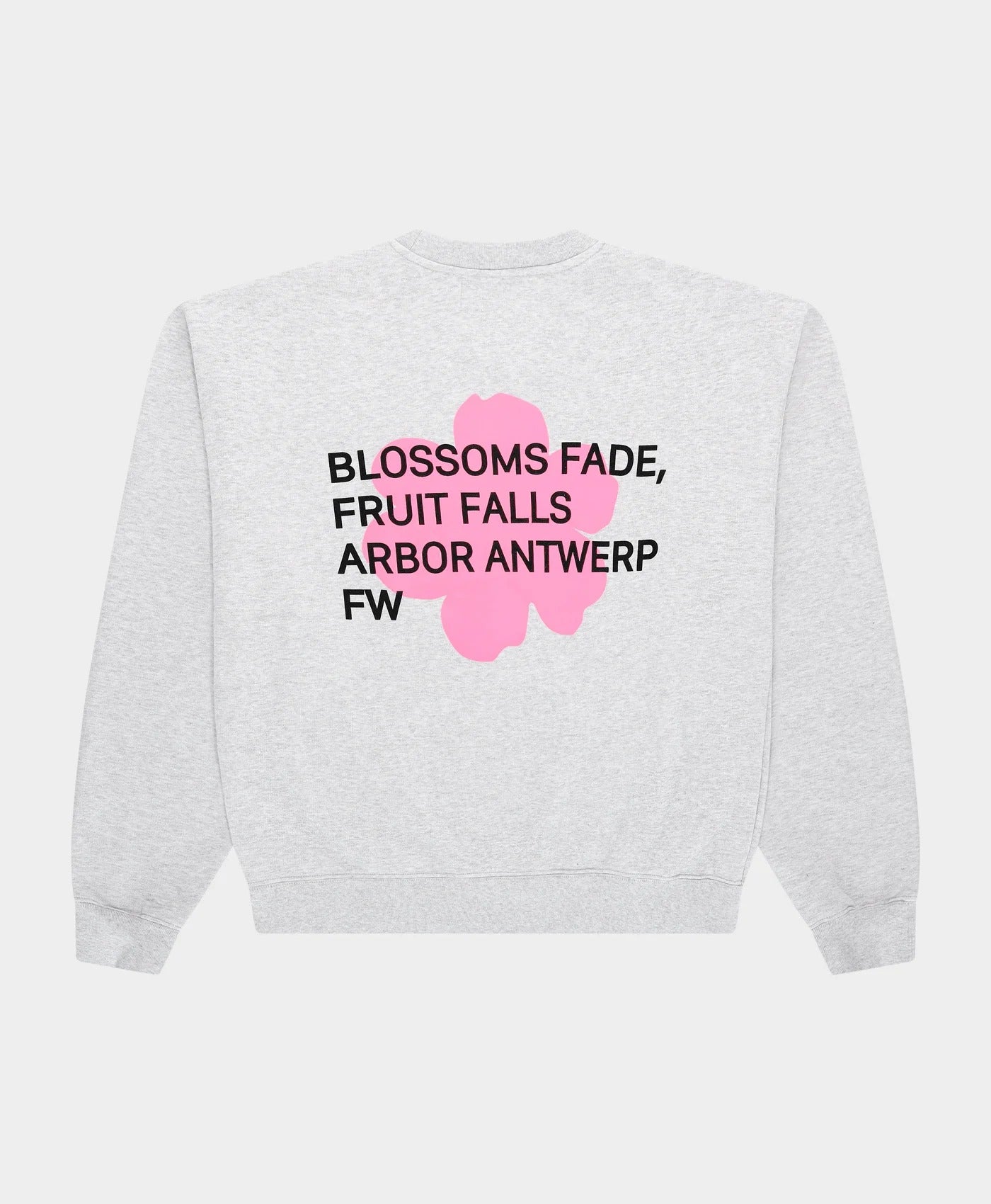 Pink Blossom Crewneck Grey