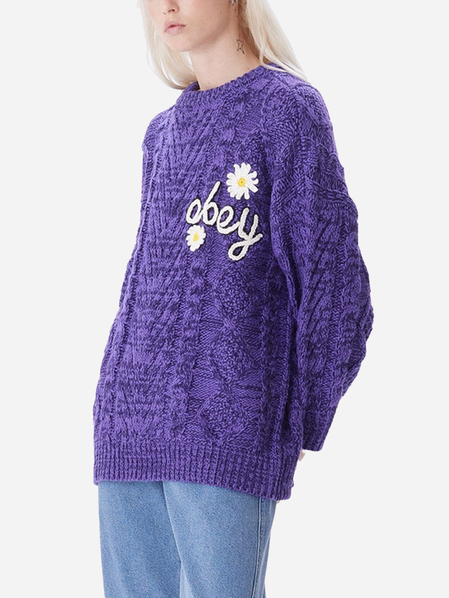 Flora Sweater Purple