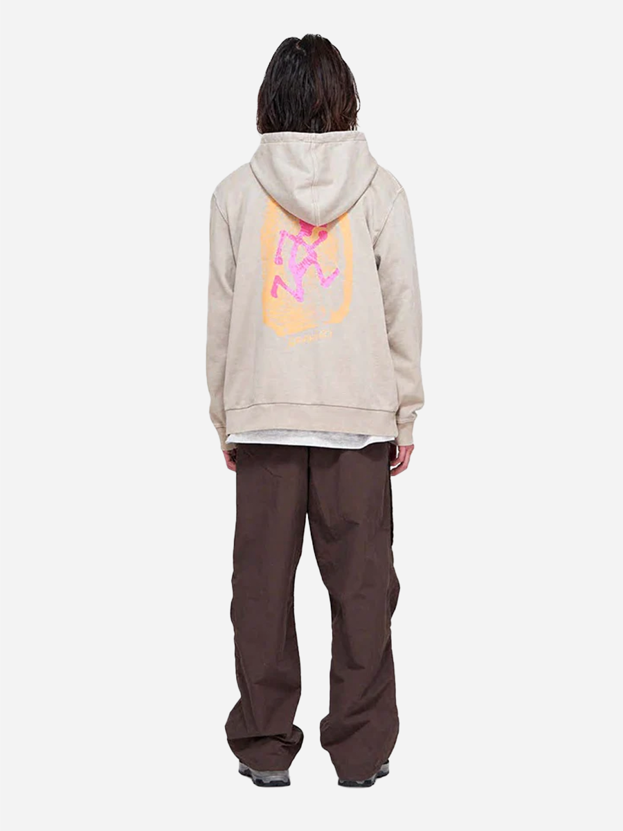 Thumbprint Hoodie Pistachio Pigment