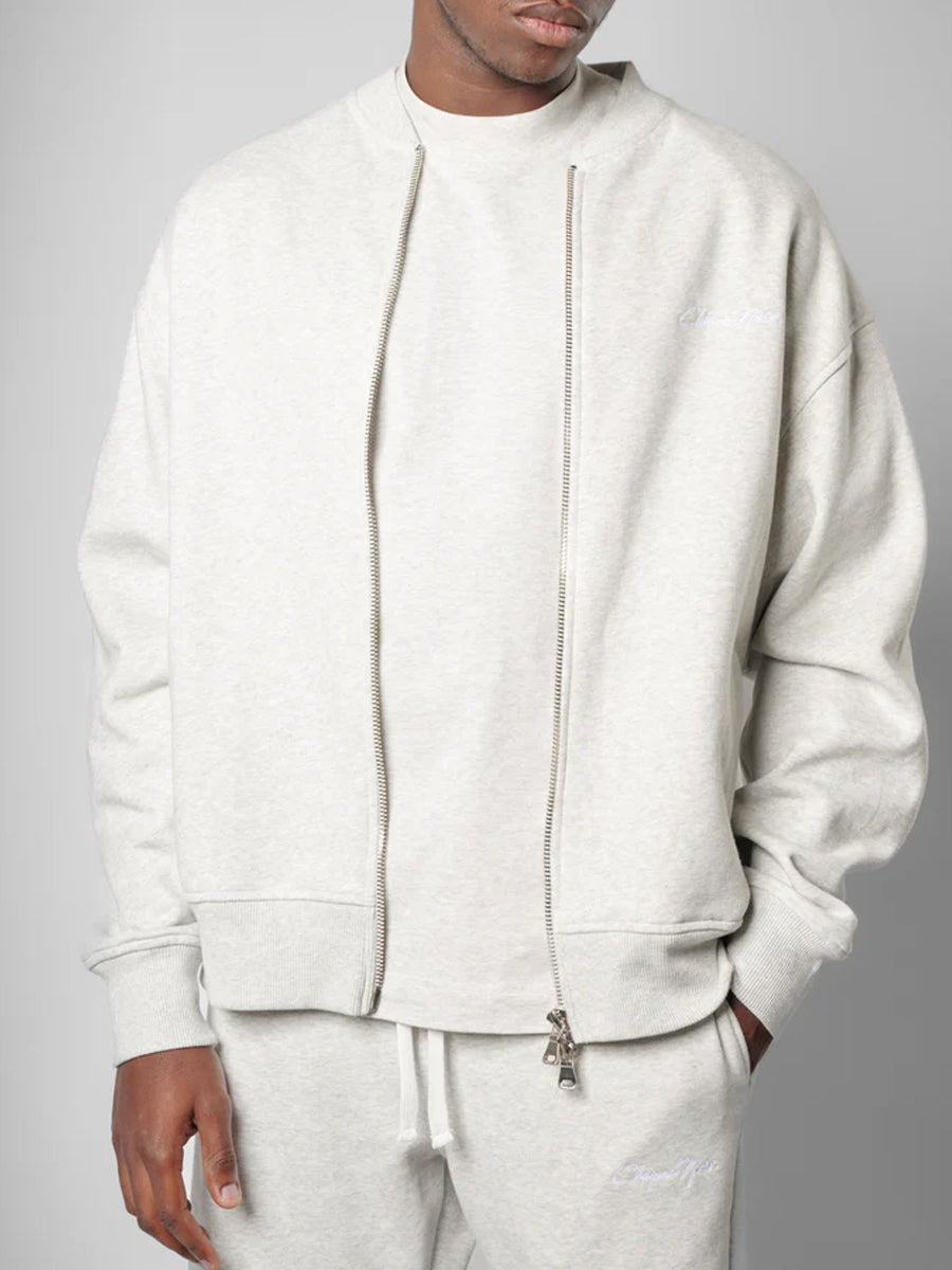 Zip Sweater Grey