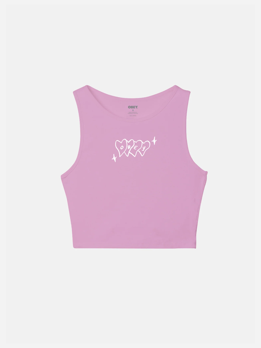 Hearts Top Pink