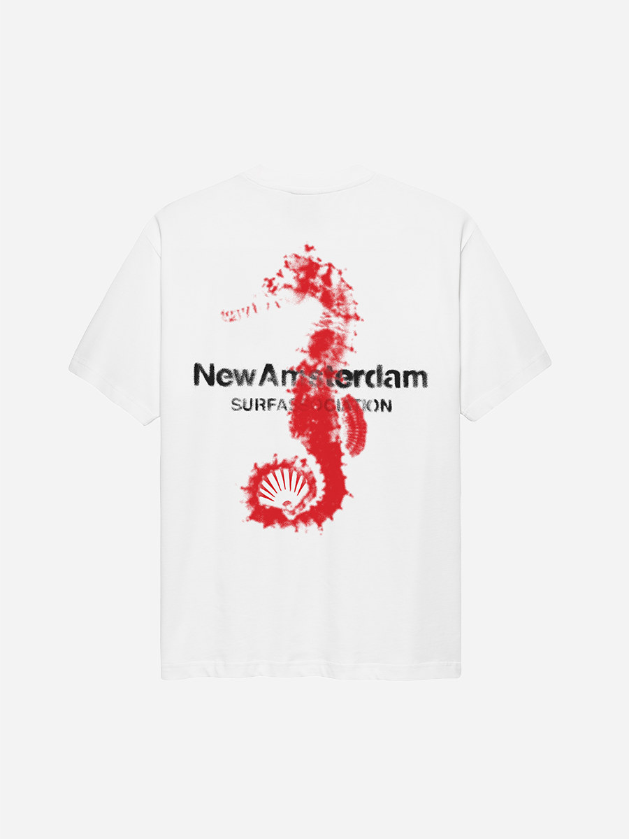 Seahorse Tee White