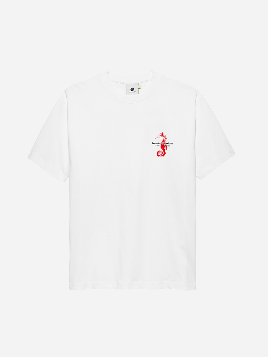 Seahorse Tee White