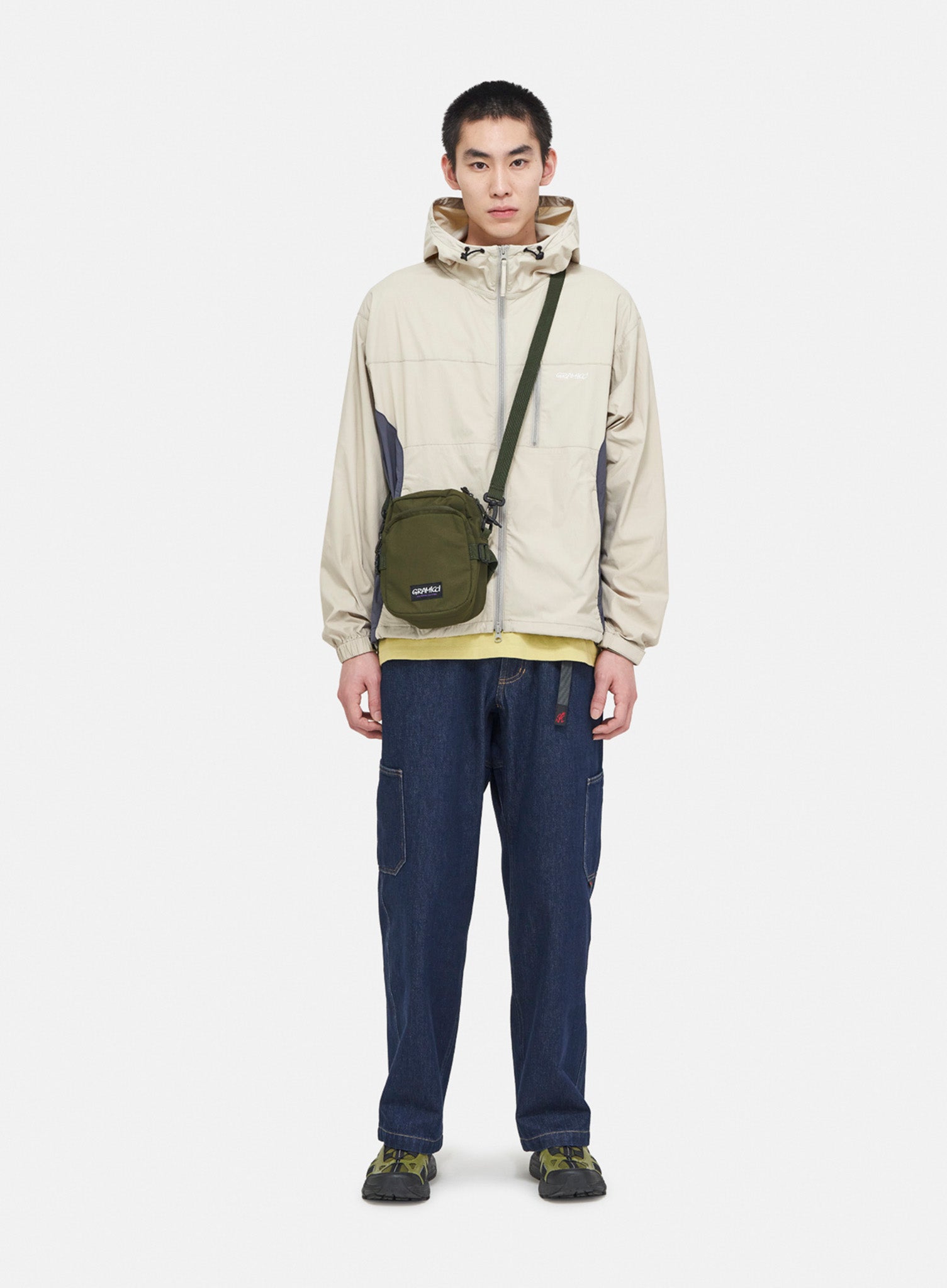 Gramicci Cordura Mini Shoulder Bag Olive - Hympala Store