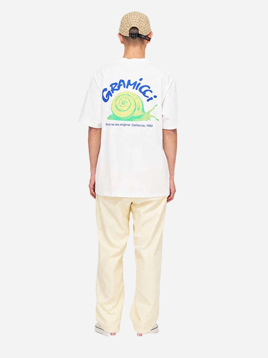 Snail Tee White