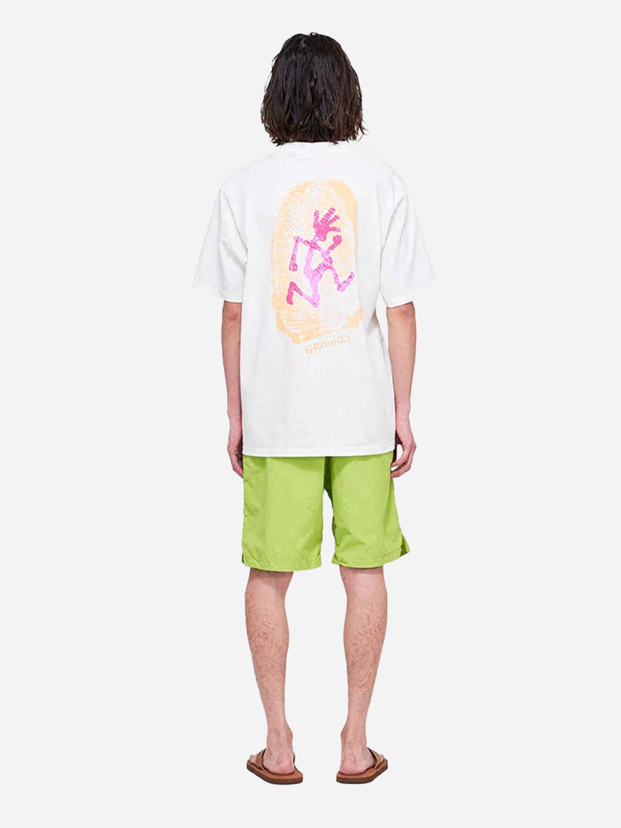 Thumbprint Tee White