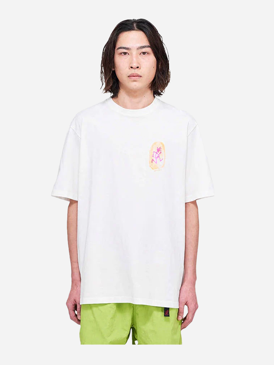 Thumbprint Tee White