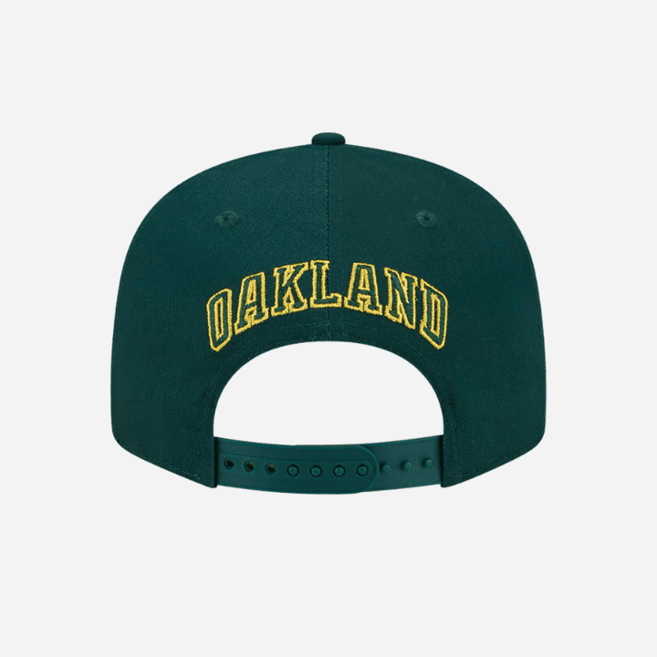 Oakland Athletics Side Patch Green 9FIFTY Snapback Cap