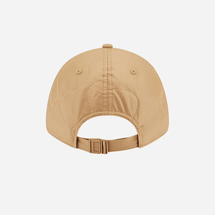 LA Dodgers MLB Quilted Beige 9FORTY Adjustable Cap