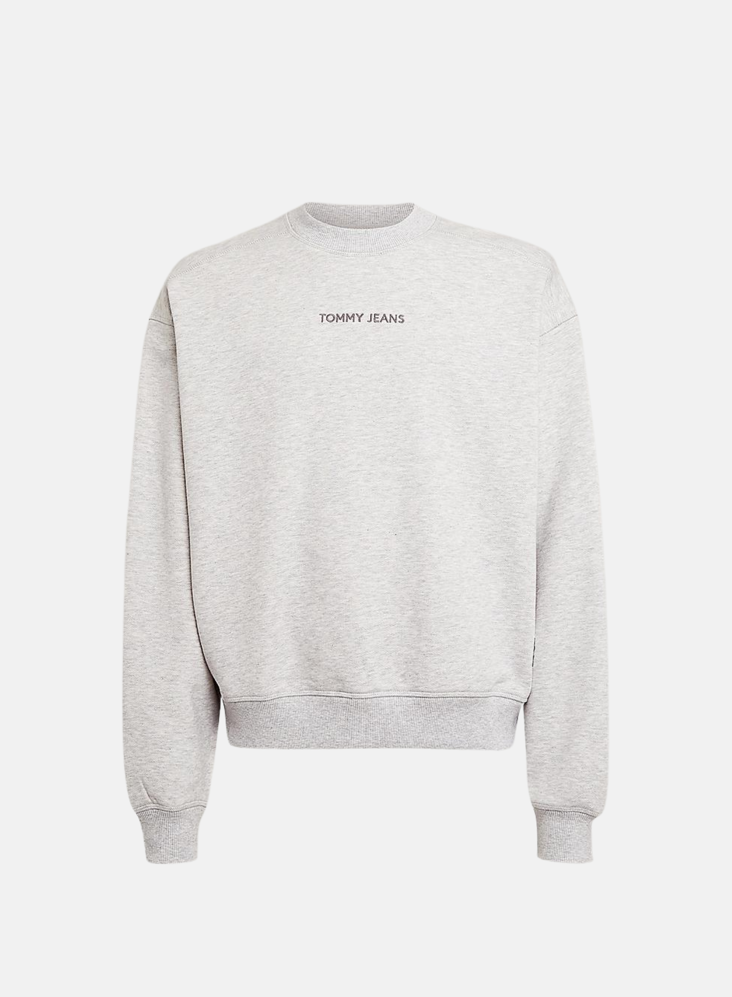 Classic Logo Boxy Fleece Sweatshirt Grey