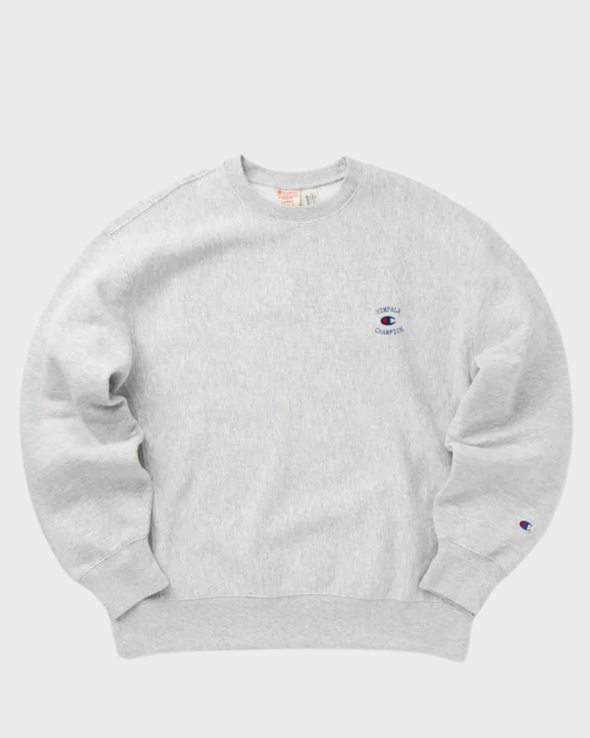 x Champion Reverse Weave Soft Fleece Crewneck Grey