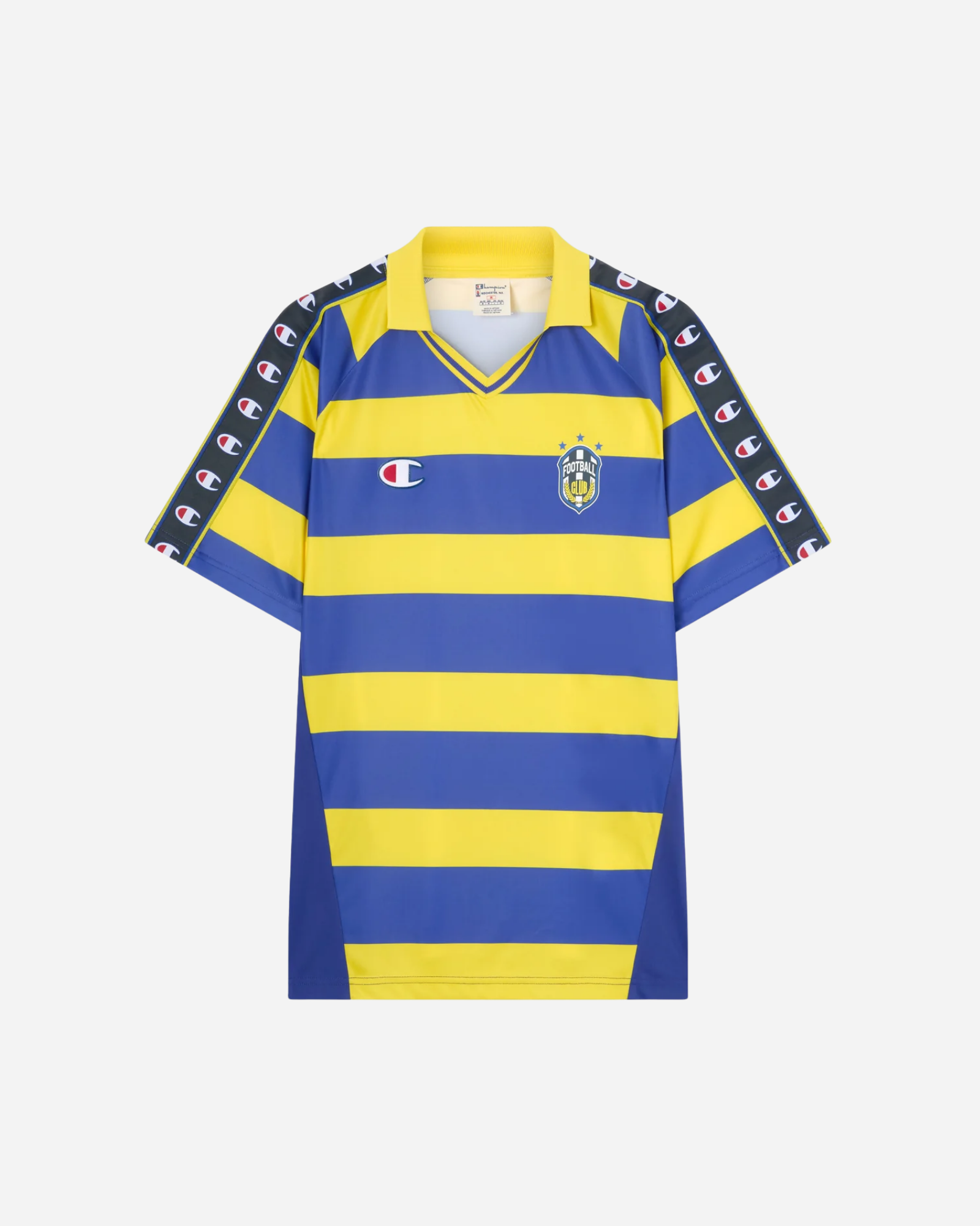 Polo Soccer Shirt Blue/Yellow