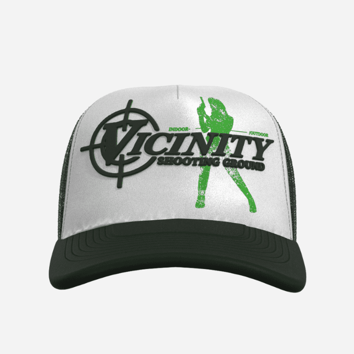 Shooting Ground Trucker Cap Green