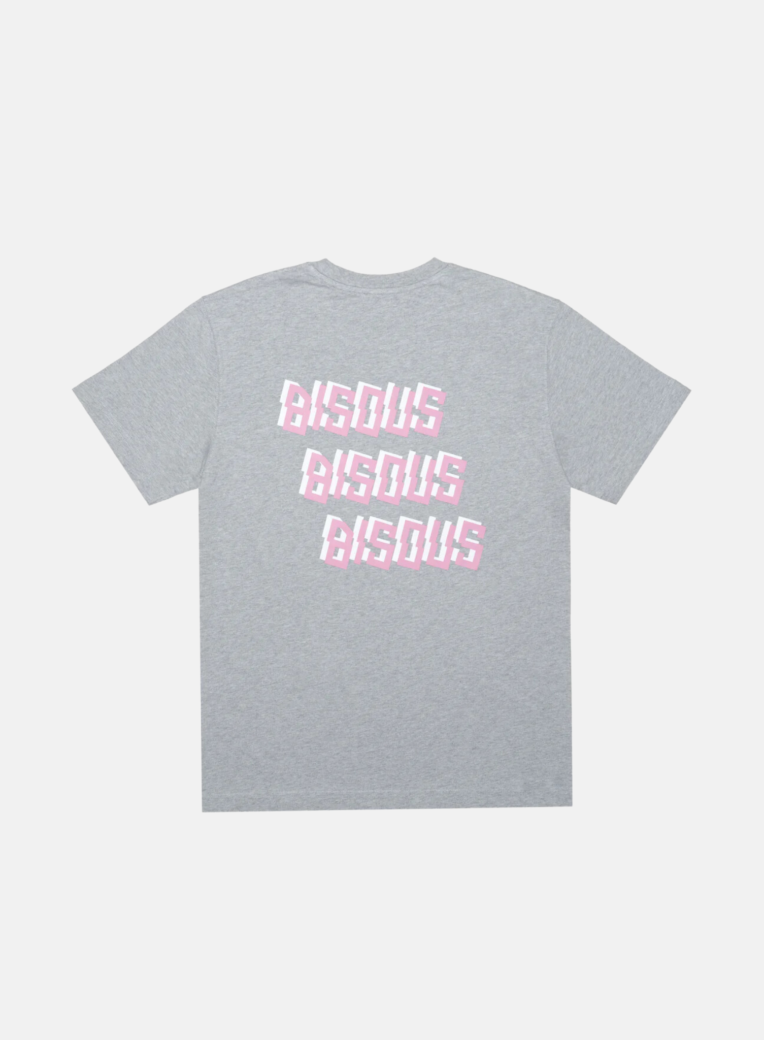 SS Bisous x3 Tee Ash Grey