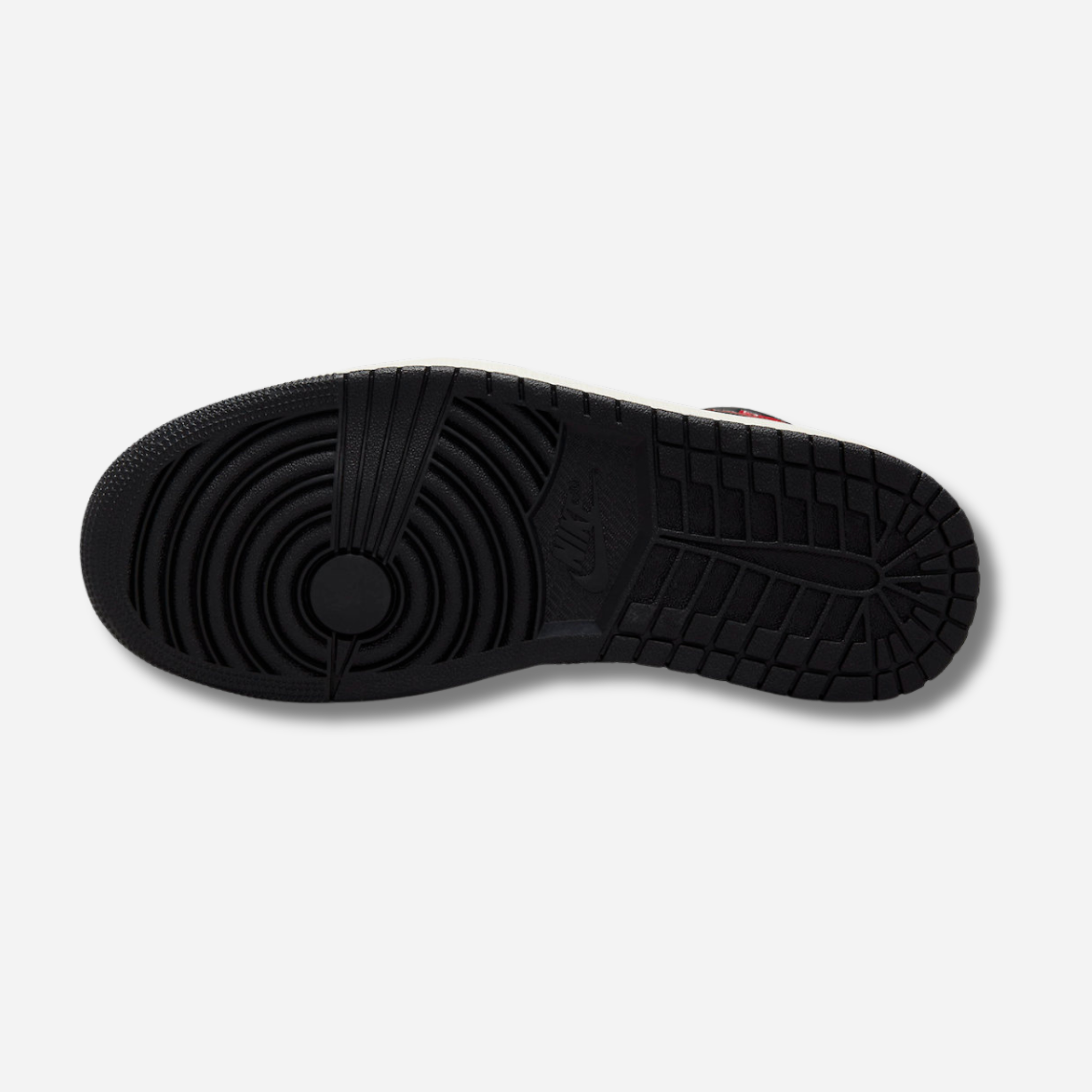 Air Jordan 1 Mid Black Gym Red