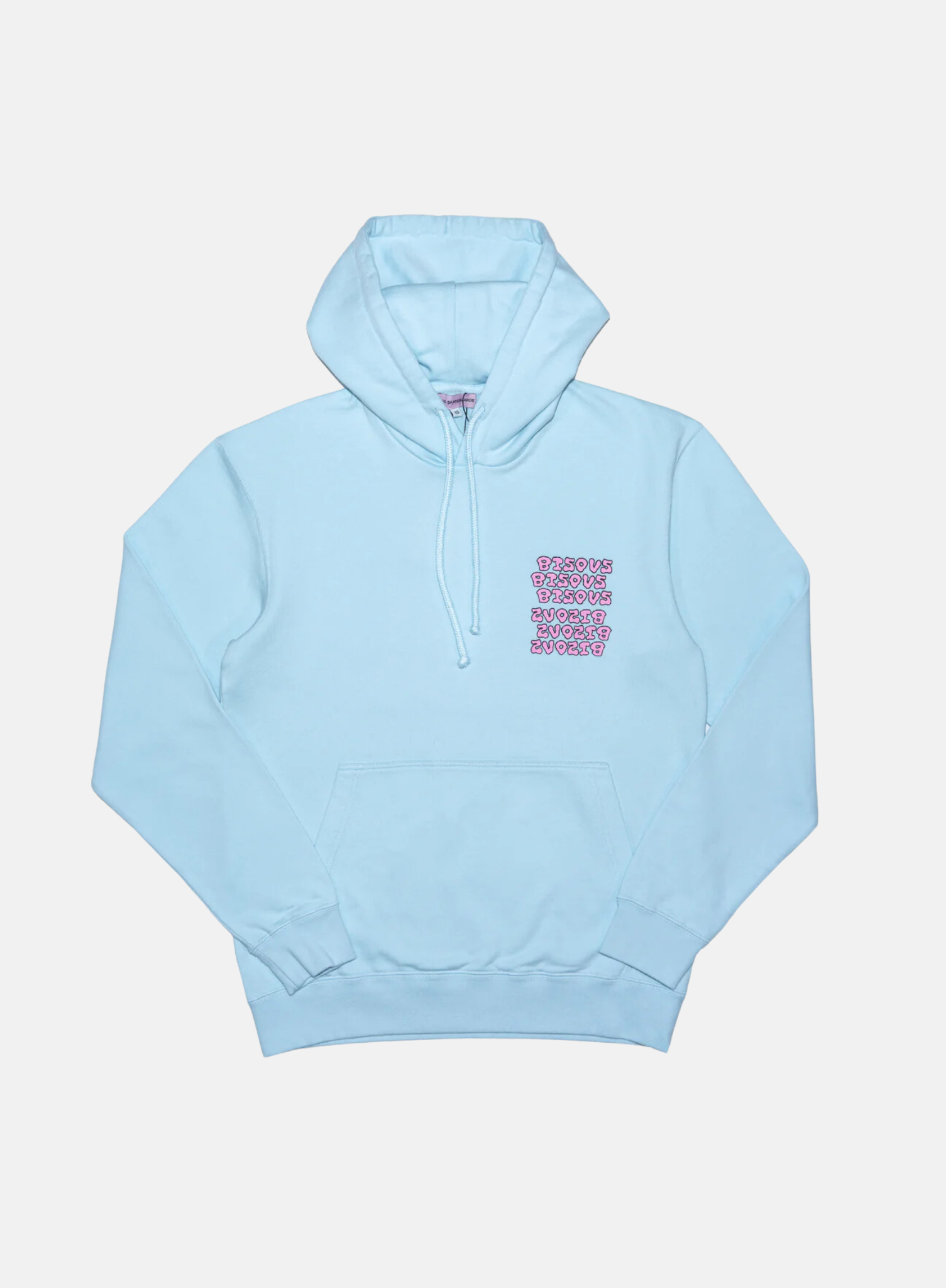 BISOUS SKATEBOARDS Slime Hoodie Cool Blue - Hympala Store 