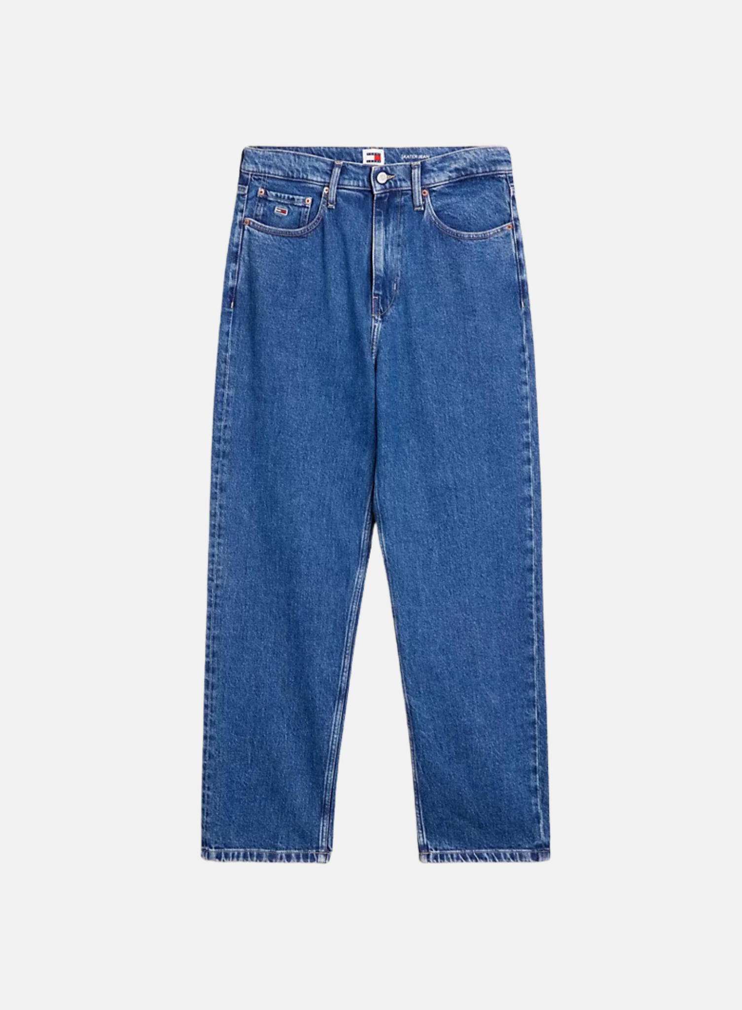 Tommy Jeans Dad Baggy Skater Jeans Dark Denim - Hympala Store 