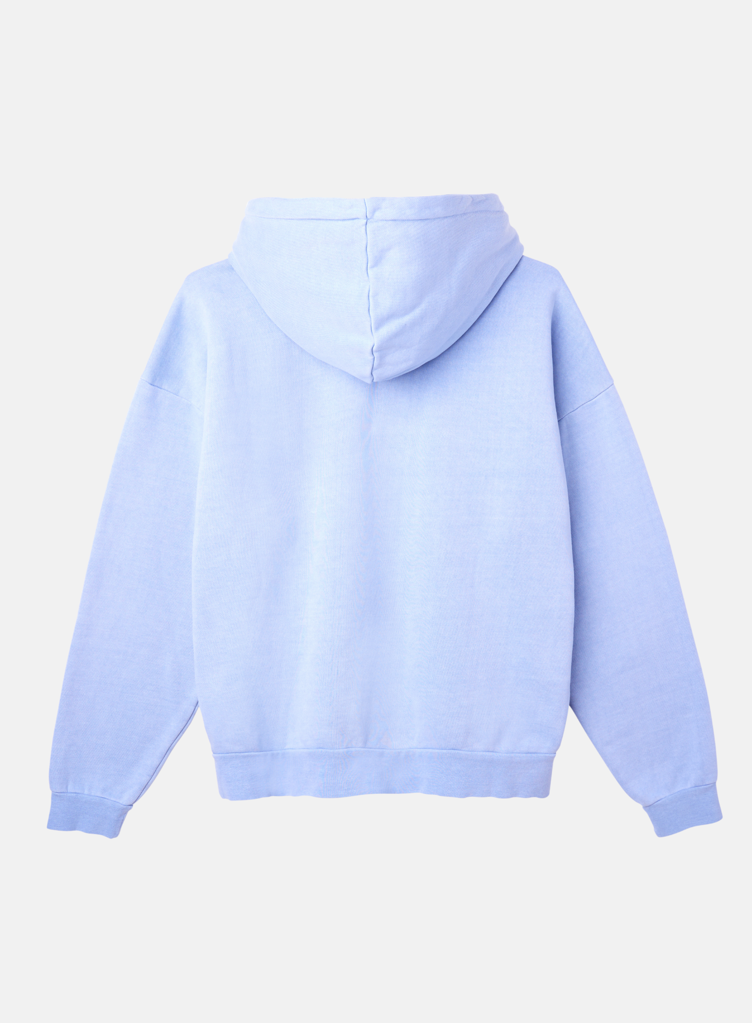 Pigment Dyed Hoodie Blue