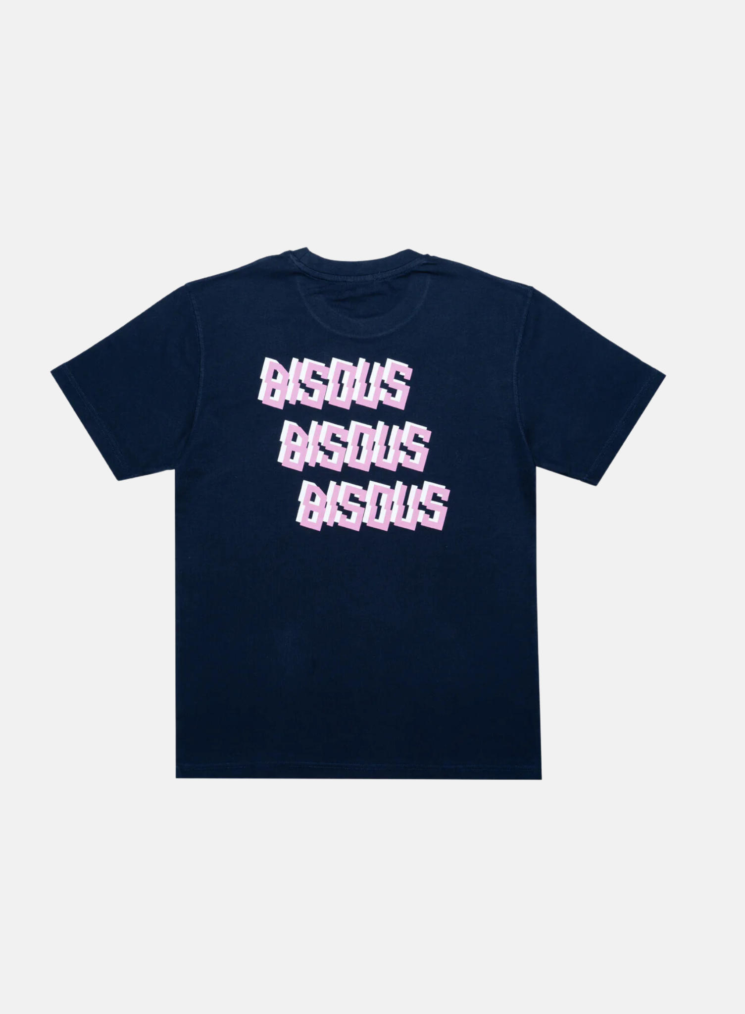 SS Bisous x3 Tee Navy