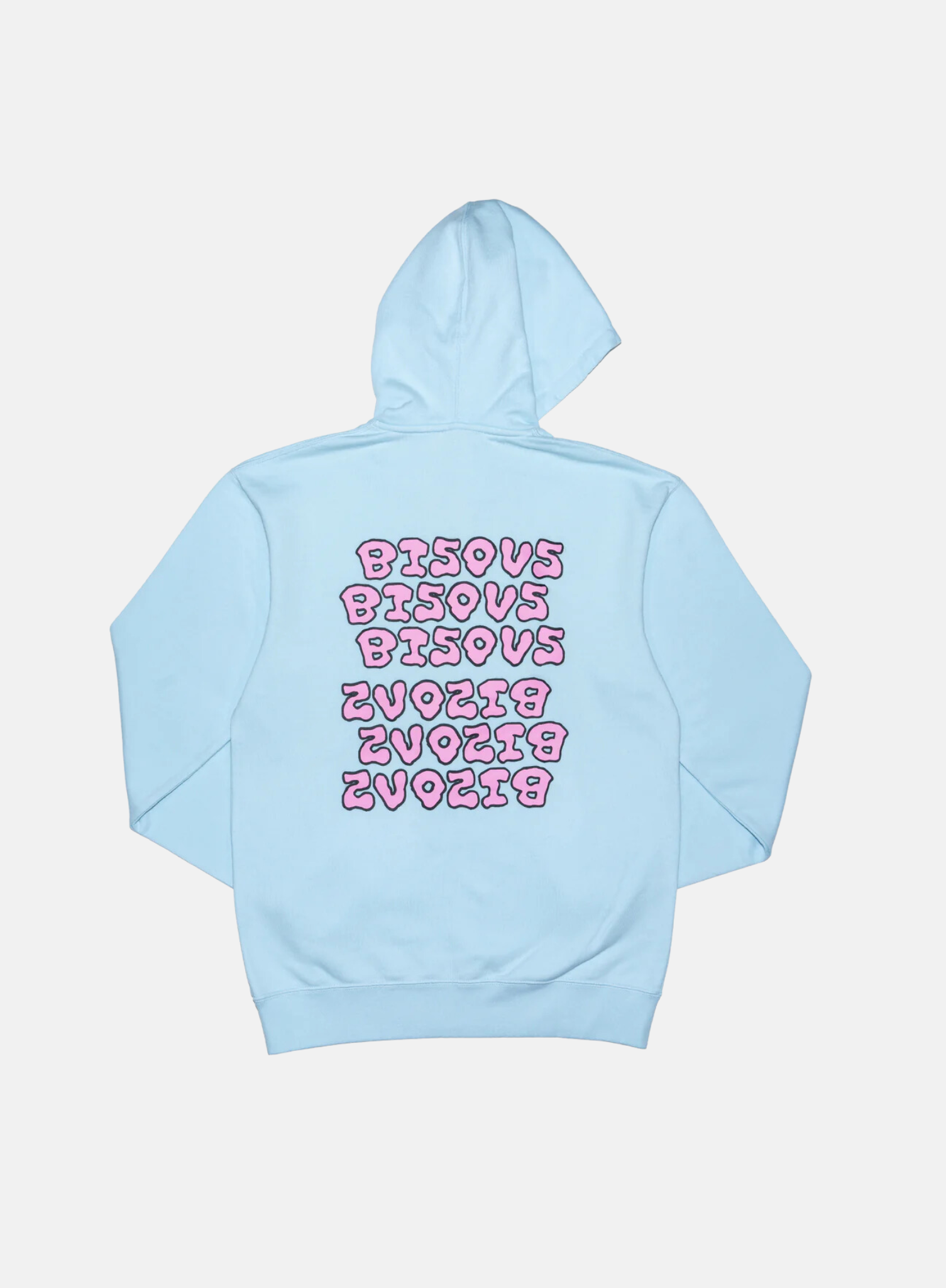 BISOUS SKATEBOARDS Slime Hoodie Cool Blue - Hympala Store 