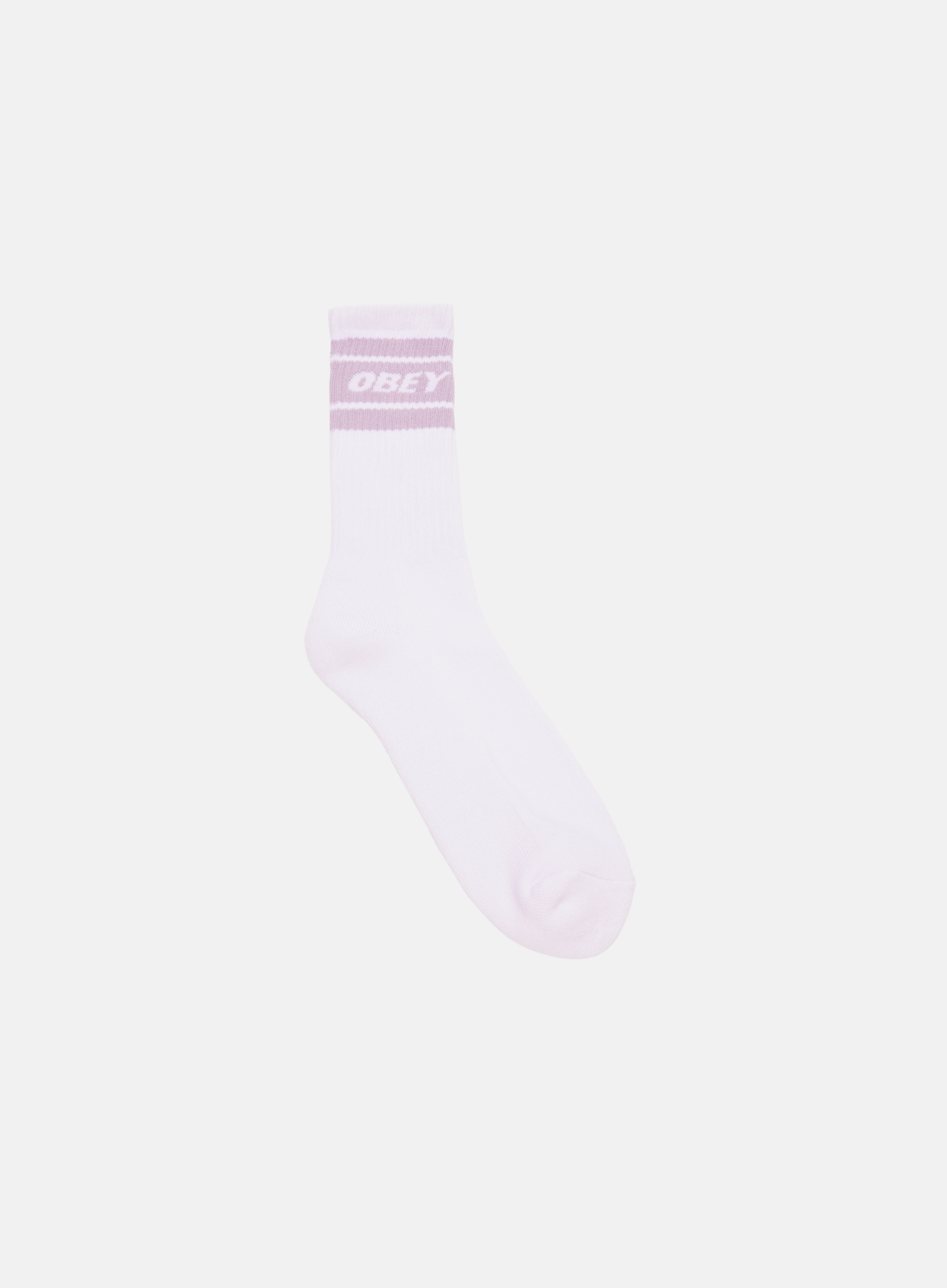 OBEY Cooper II Socks White/Pink - Hympala Store 