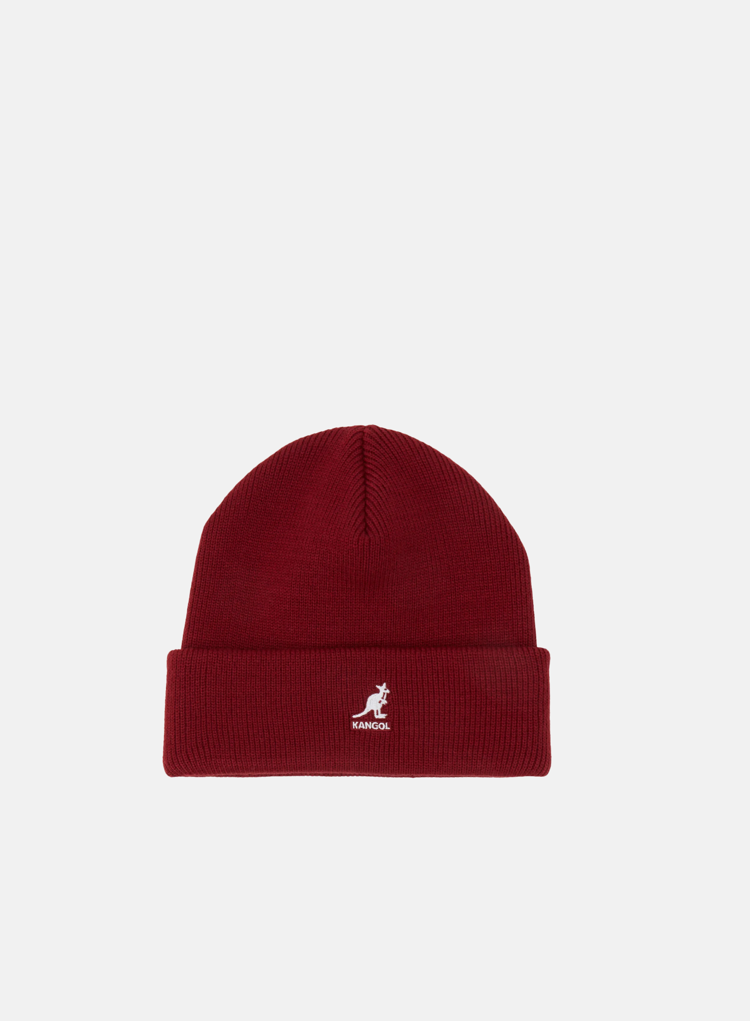 Acrylic Pull-On Beanie Red Velvet