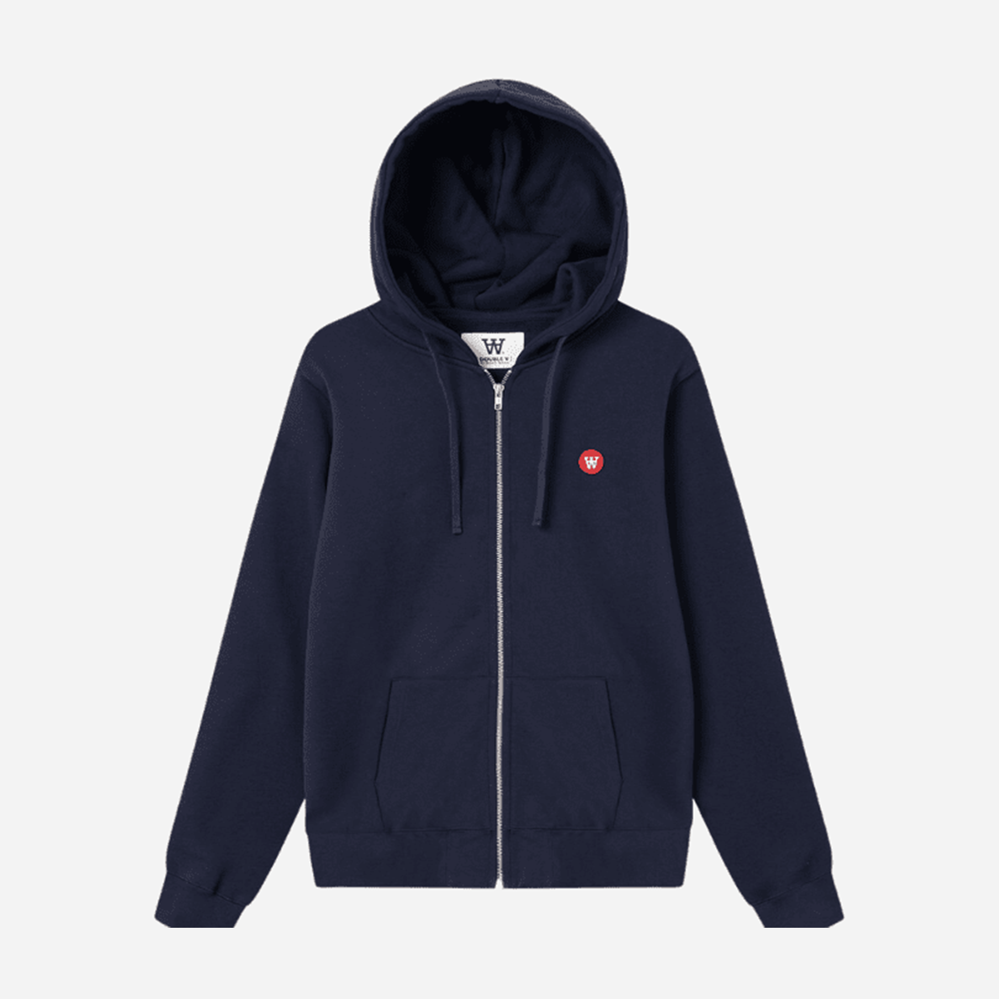 Zan zip patch hoodie