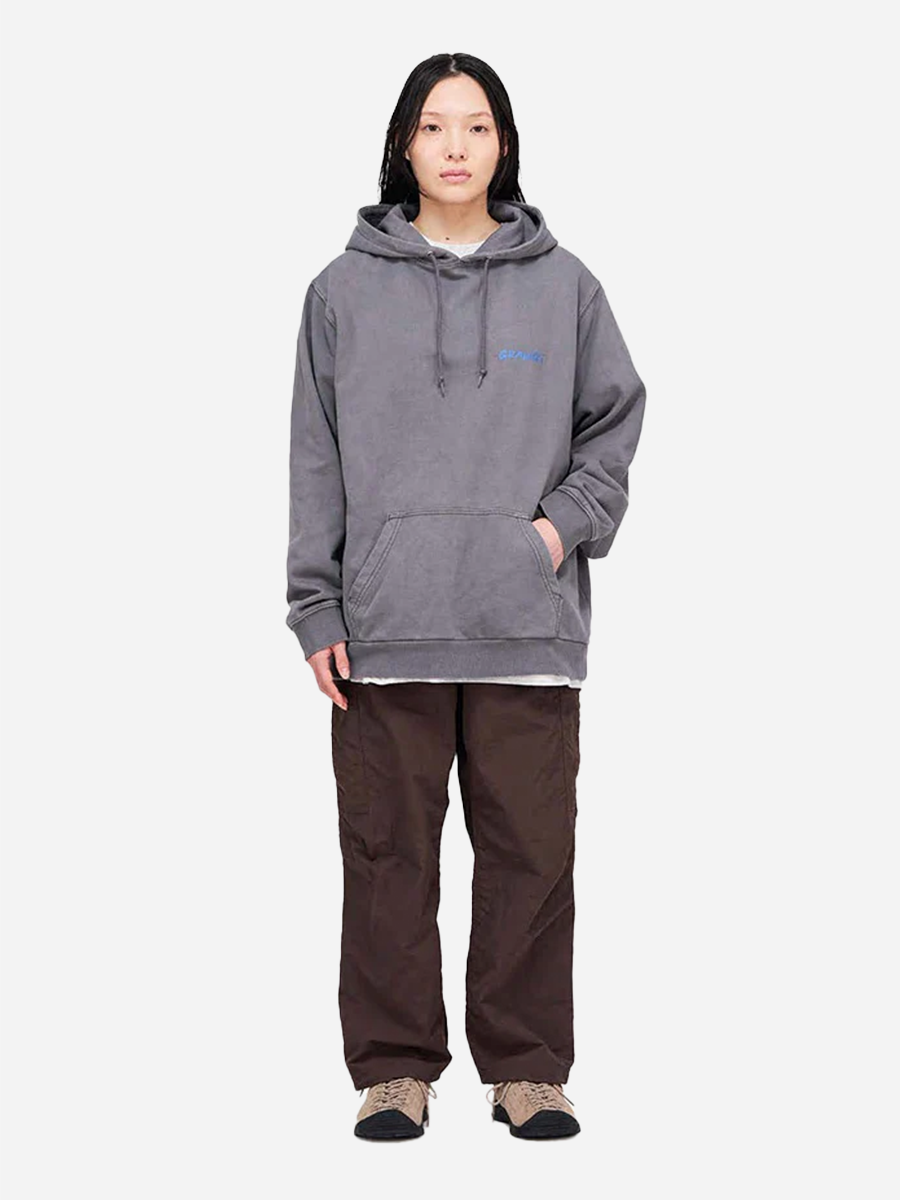 Snail Hoodie Charcoal Pigment