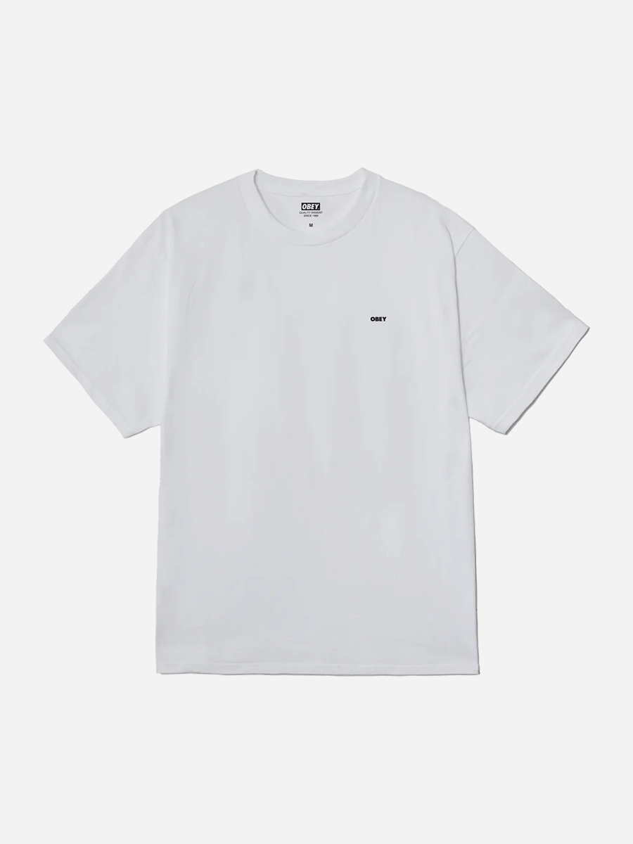 Cropped Icon Tee White