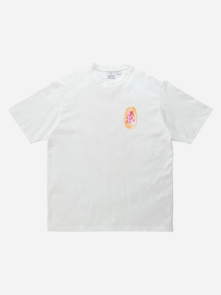 Thumbprint Tee White