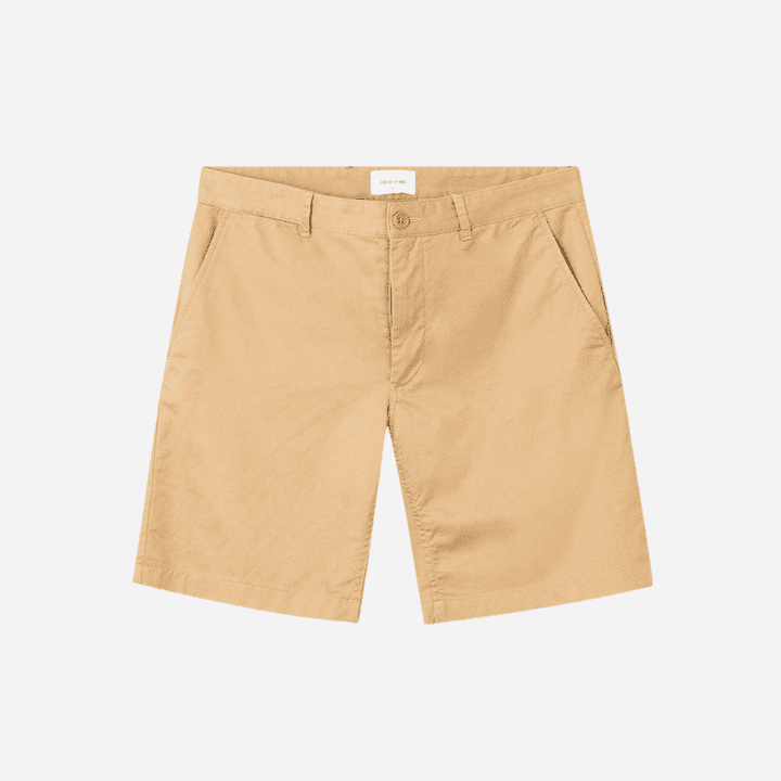 Wood Wood Jonathan Light Twill Shorts Khaki - Hympala Store 