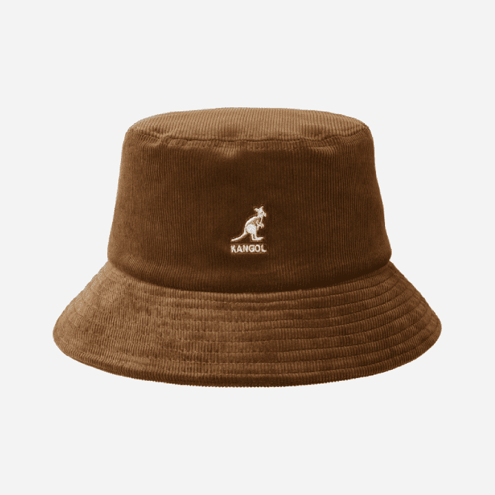 Corduroy Bucket Hat Wood - Hympala Store